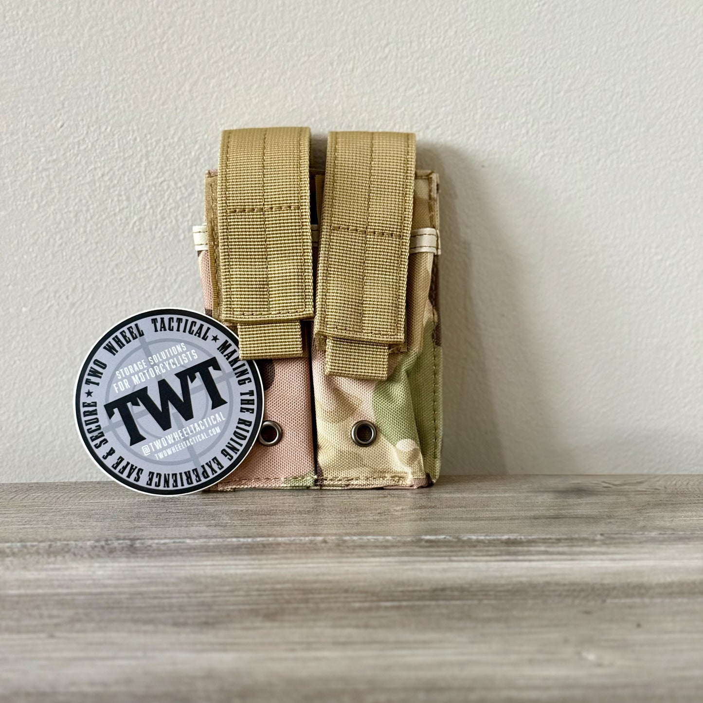 TWT Molle Dual Pistol Magazine Holder