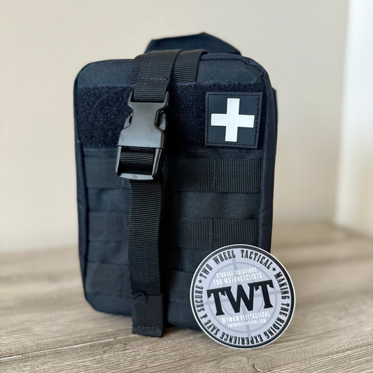 TWT Molle First Aid Bag in Black
